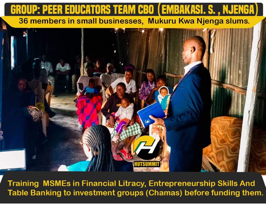 Peer Educators Team CBO Embakasi Training